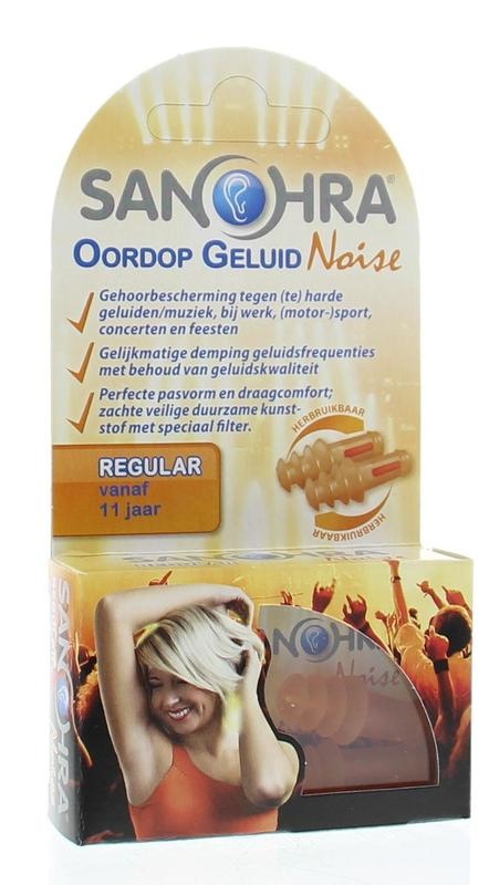 Sanohra Ohrstöpsel Sound Music Noise Regular (1 Paar)