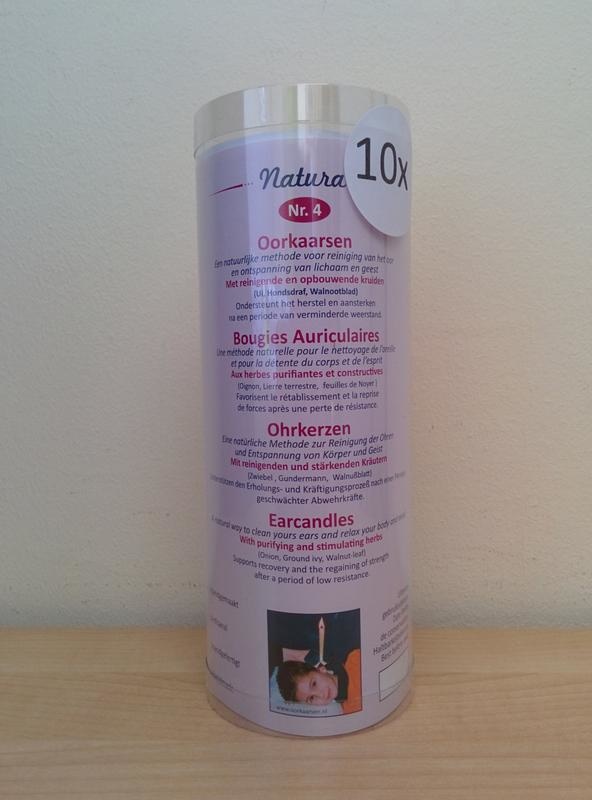 Natura Ohrkerzen Reinigung und Aufbau Nr. 4 (10 Stück)