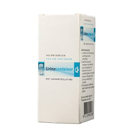 Spruyt Hillen Urinbehälter 60 Ml mit Garantieverschluss (38 Stück)