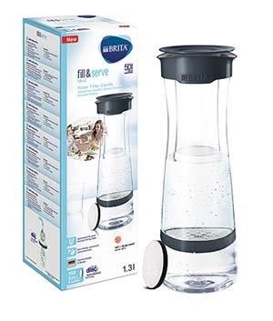 Brita Wasserfilter Karaffe Fresh Black (1 Stück)