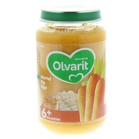 Olvarit Olvarit Karotten-Huhn-Reis 6M03 (200 gr)