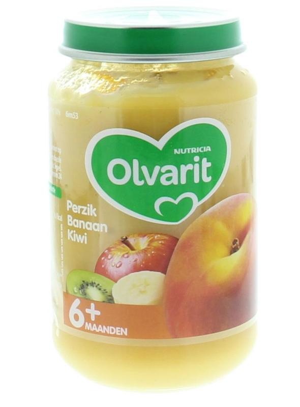 Olvarit Pfirsich-Bananen-Kiwi 6M53 (200 gr)