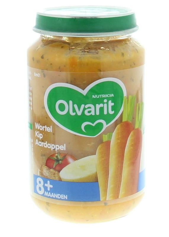 Olvarit Karotten-Hähnchen-Kartoffel 8M01 (200 gr)