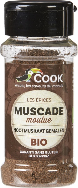 Cook Muskatnuss gemahlen bio (35 gr)