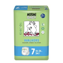 Muumi Baby Ã–kologische Windelhose Größe 7 XL 16-26 kg (34 Stück)