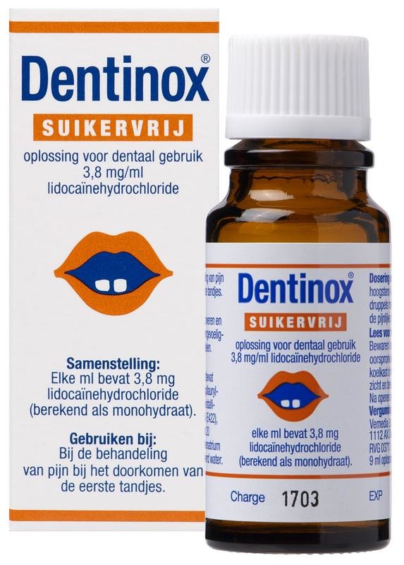 Vemedia Vemedia Dentinox zuckerfrei (9 Ml)
