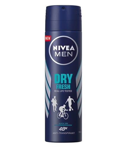 Nivea Men Deo Dry Fresh Spray (150 Ml)