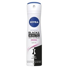 Nivea Deo unsichtbares Schwarz-Weiß-Spray Original (150 ml)