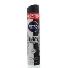 Nivea Herren Deo Black & White XL Spray (200 ml)