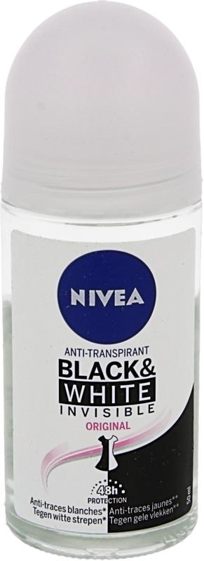 Nivea DeoRoller unsichtbar schwarz & weiß klar (50 Ml)