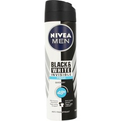 Nivea Men Deo Spray Invisible Black & White Fresh (150 ml)