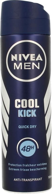 Nivea Herren Deo Spray Cool Kick (150 Ml)