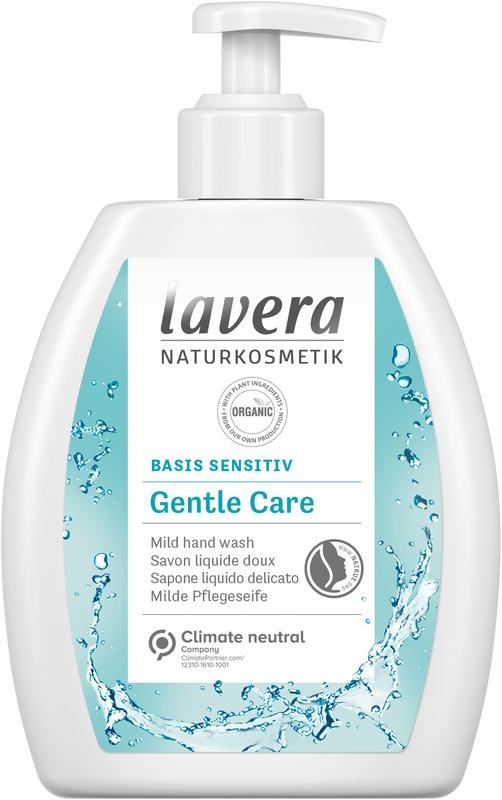 Lavera Basis Sensitiv Handseife/Savon flüssig EN-FR-IT-DE (250 Ml)