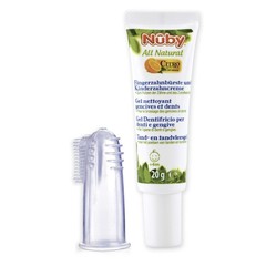 Nuby Citroganix Dental & Flesh Gel & Fingerzahnbürste (1 Set)