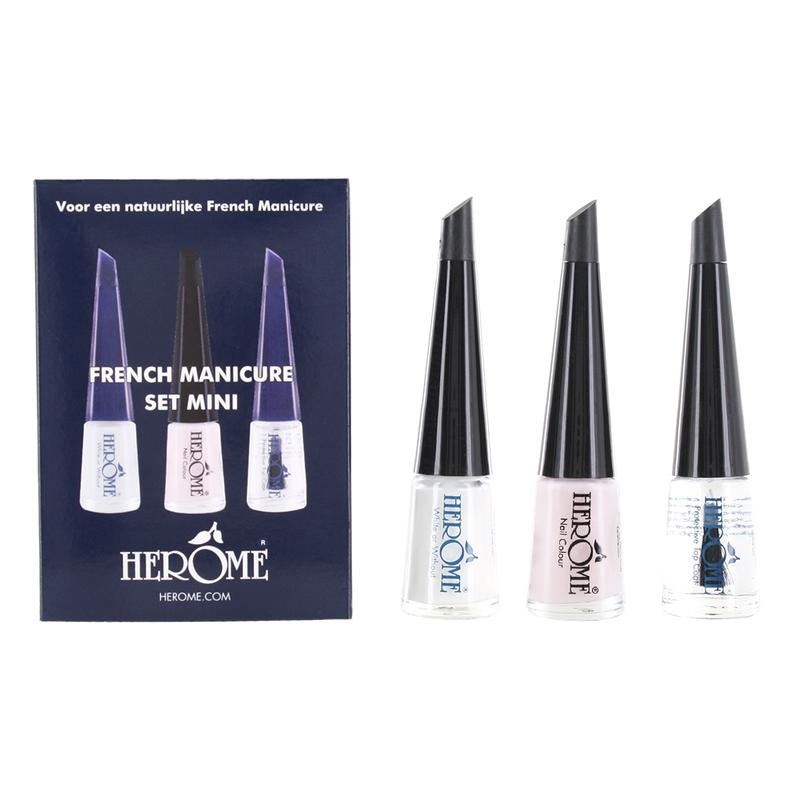 Herome French Manicure Set Mini 3 x 4 Ml (1 Set)