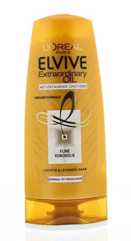 Loreal Elvive Cream Spülung außergewöhnliches feines Kokosnussöl (200 Milliliter)