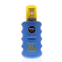 Nivea Nivea Sonnenschutz & Bronze-Sonnenspray SPF20 (200 Ml)