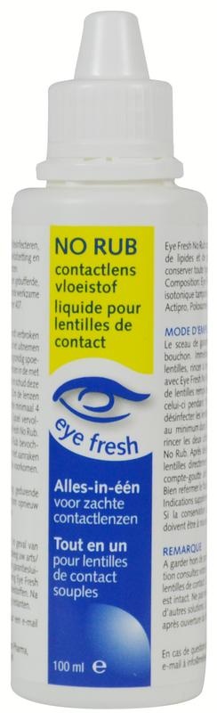 Eyefresh Eyefresh No rub all in one flüssige weiche Linsen (100 ml)