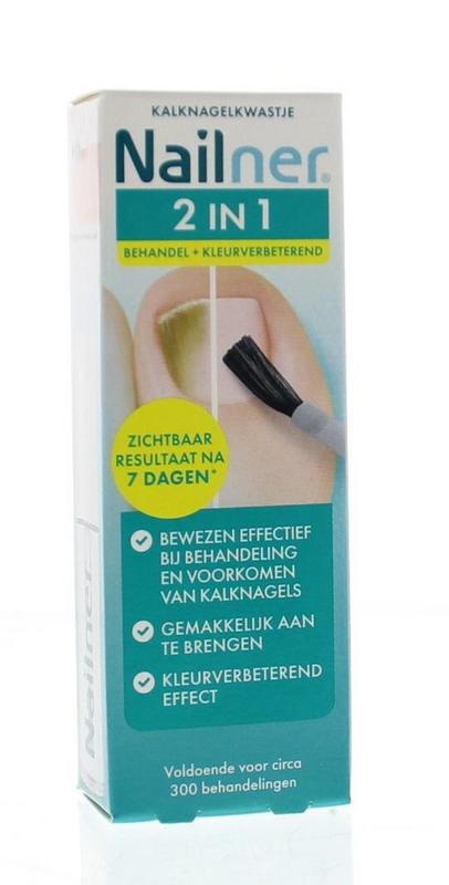 Nailner Nailner 2 in 1 Pinsel (5ml)