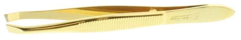 Malteser Malteser Pinzette 8 cm vergoldet krumm geb 328 (1 Stück)