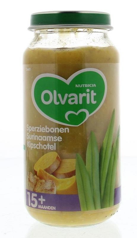 Olvarit Olvarit Grüne Bohnen Surinamisches Huhn 15M01 (250 gr)