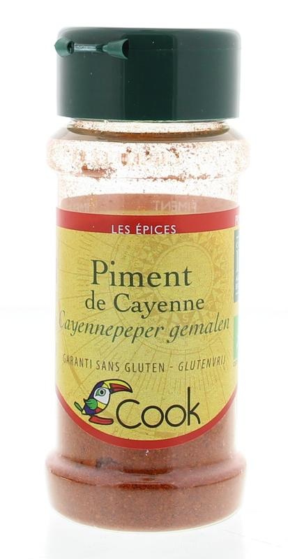 Cook Cook Cayennepfeffer gemahlen Bio (40 Gramm)