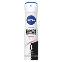 Nivea Nivea Deo unsichtbares Schwarz-Weiß-Spray Original (150 Ml)