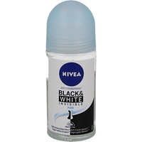 Nivea Nivea DeoRoller unsichtbar schwarz & weiß pur (50 Ml)