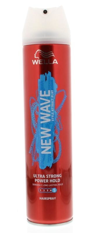 New Wave Ultra Strong Power Hold Haarspray (250 Ml)