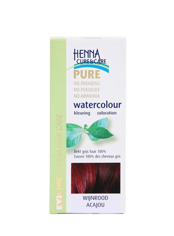 Henna Cure & Care Henna Cure & Care Aquarell Weinrot (5 gr)