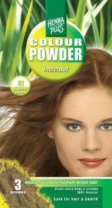 Henna Plus Farbpulver 51 Haselnuss (100 gr)