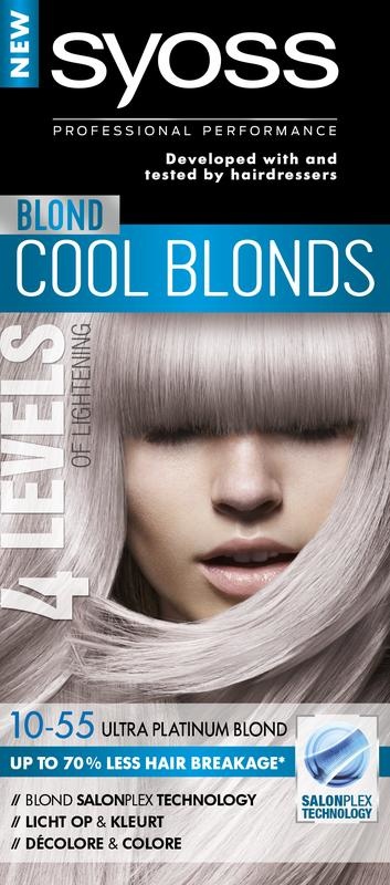 Syoss Color Cool Blonds 10-55 Ultra Platinblond (1 Set)