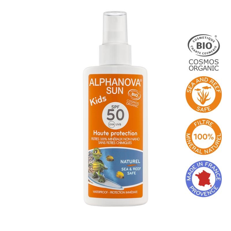 Alphanova Sun Sun Vegan Spray SPF50 Kinder (125 Ml)