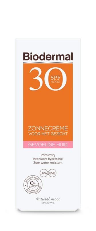 Biodermal Biodermal Sonnencreme Gesicht SPF30 empfindliche Haut (50 ml)