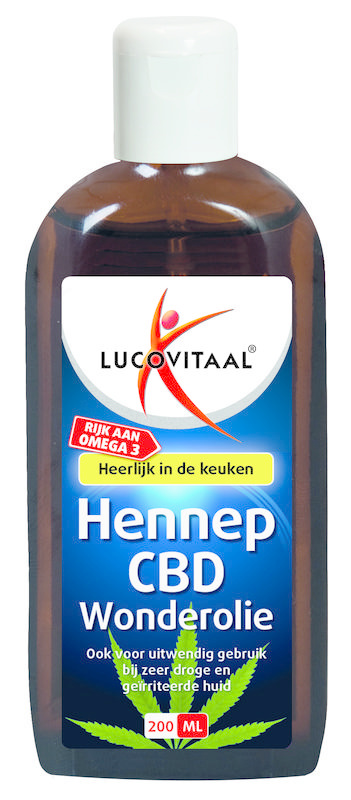 Lucovitaal Lucovitaal Hanf-CBD-Hautwunderöl (200 ml)