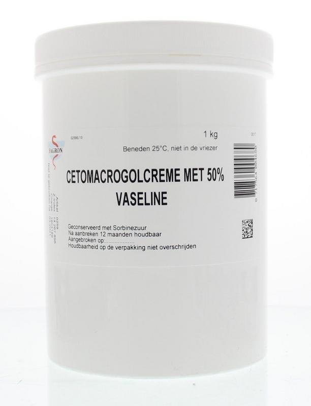 Fagron Fagron Cetomacrogol-Creme 50 % Vaseline (1 kg)