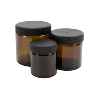 Blockland Blockland Salbentiegel Glas braun verschlossen 30 Ml (72 Stück)
