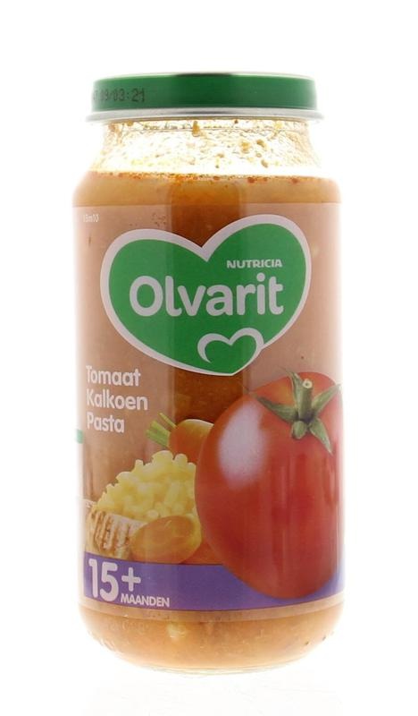 Olvarit Olvarit Tomaten-Puten-Nudeln 15M10 (250 gr)