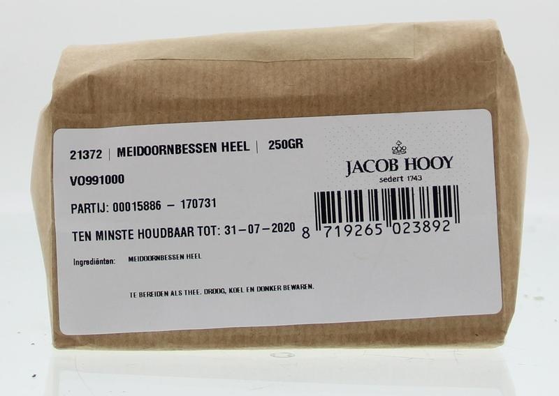 Jacob Hooy Jacob Hooy Weißdornbeeren (250 gr)