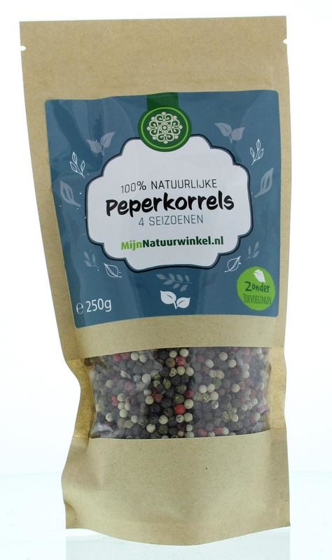 Mijnnatuurwinkel Mijnnatuurwinkel Pfefferkörner 4 Jahreszeiten (250 gr)