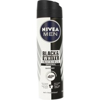 Nivea Nivea Men Deo Spray unsichtbar schwarz & weiß (150 Ml)