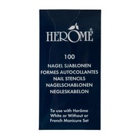 Herome Herome Nagelschablonen 10 Blatt im Karton (100 Stück)