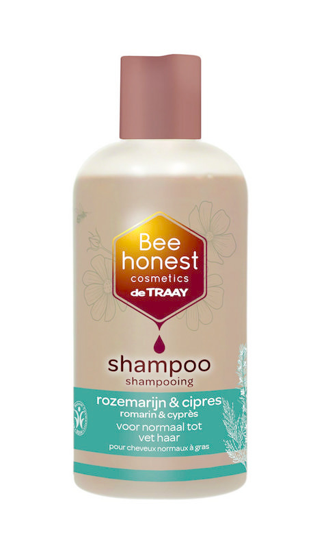 Traay Bee Honest Traay Bee Honest Shampoo Rosmarin & Zypresse (500 Ml)