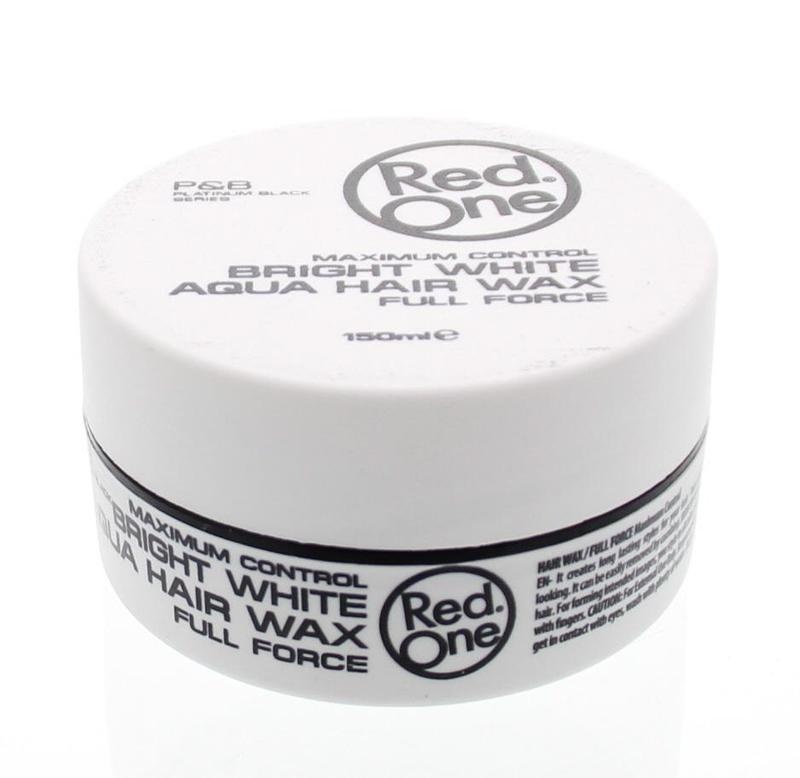 Red One Red One Hair Wax Aqua Bright White (150 Ml)
