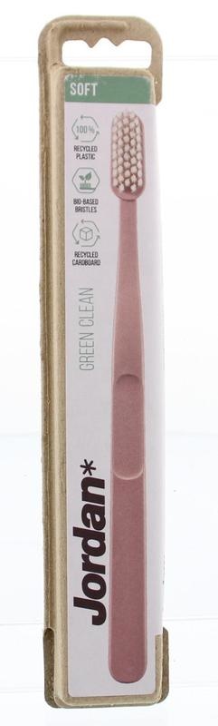 Jordan Zahnbürste grün clean soft (1 Stück)