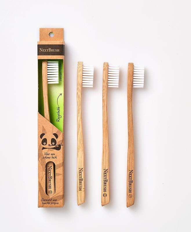 Nextbrush Bamboo Kinderzahnbürste aB 5 Jahren (1 Stück)