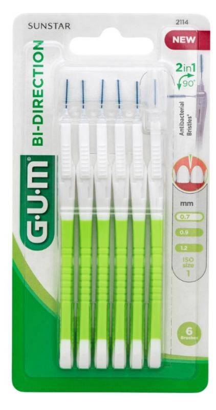 GUM GUM Bidirektional 0,7 mm (6 Stück)
