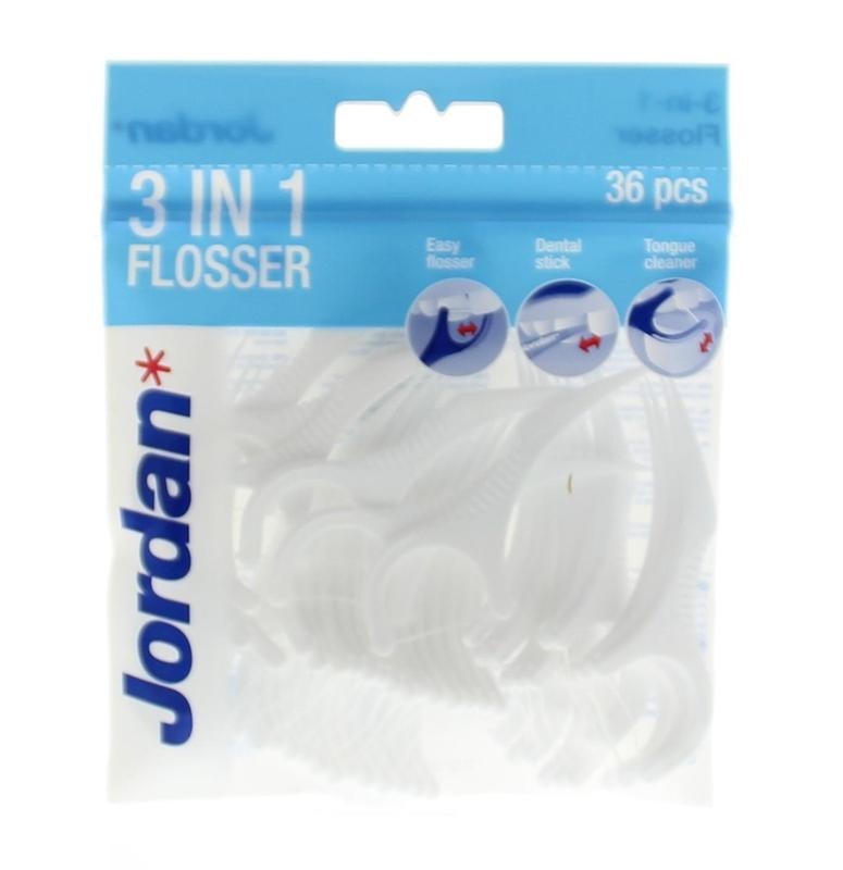Jordan Zahnseide 3 in 1 (36 Stück)