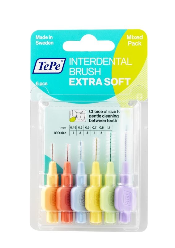 Tepe Tepe Interdentalbürste x-soft gemischt (6 Stück)