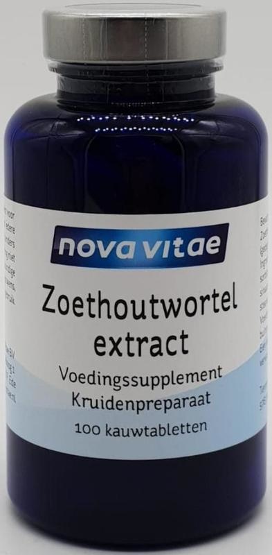 Nova Vitae Süßholzwurzelextrakt DGL (100 Tab)